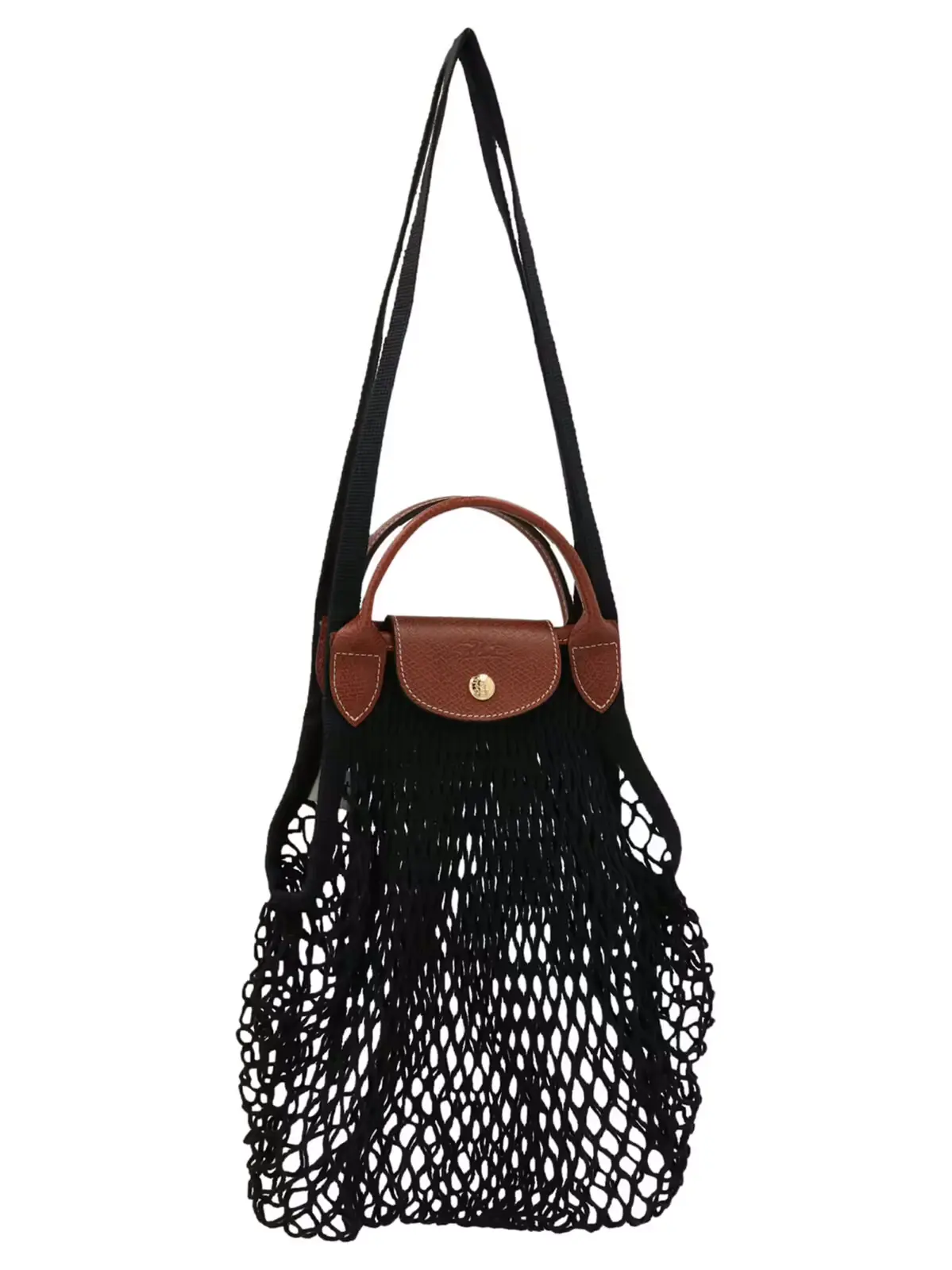 Сумка шопер Longchamp Le Pliage Filet L Чорна 1 'Le Pliage Filet L' shopping bag LONGCHAMP Black