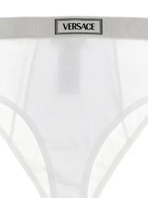 '90s vintage' briefs Woman VERSACE White