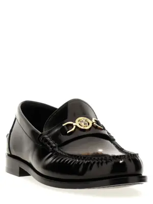 'Medusa '95' loafers 10135921A099121B00V VERSACE Black