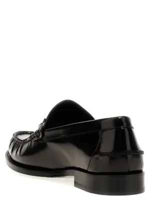 'Medusa '95' loafers Man VERSACE Black