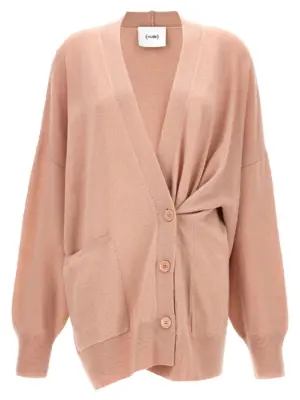 Oversize cardigan NUDE Pink