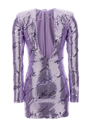 Sequin mini dress 1114502846163823 ROTATE BIRGER CHRISTENSEN Purple