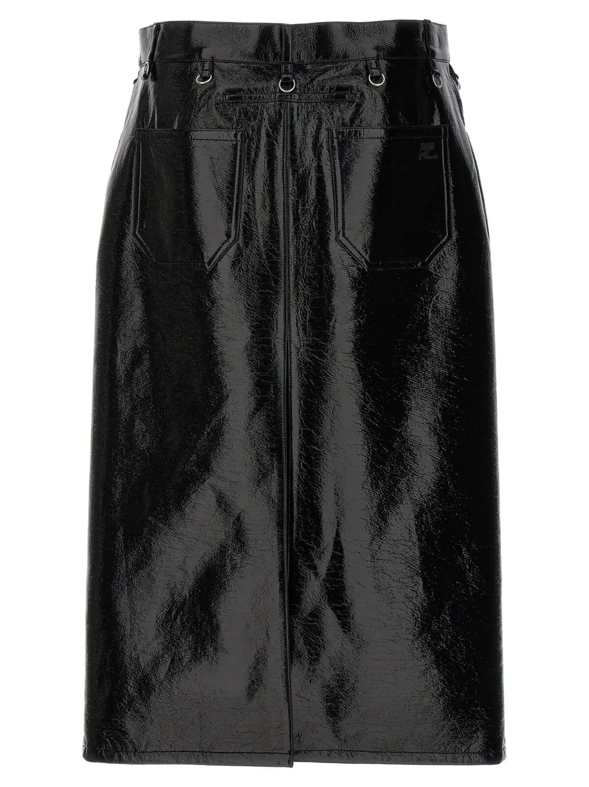 Спідниця Courreges 'Multiflex' Чорна 2 'Multiflex' skirt 124CJU155VY00149999 COURREGES Black