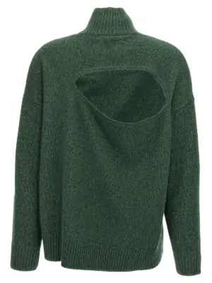 'Convertible' sweater 1424KJU005933ASPRUCEGREEN VICTORIA BECKHAM Green