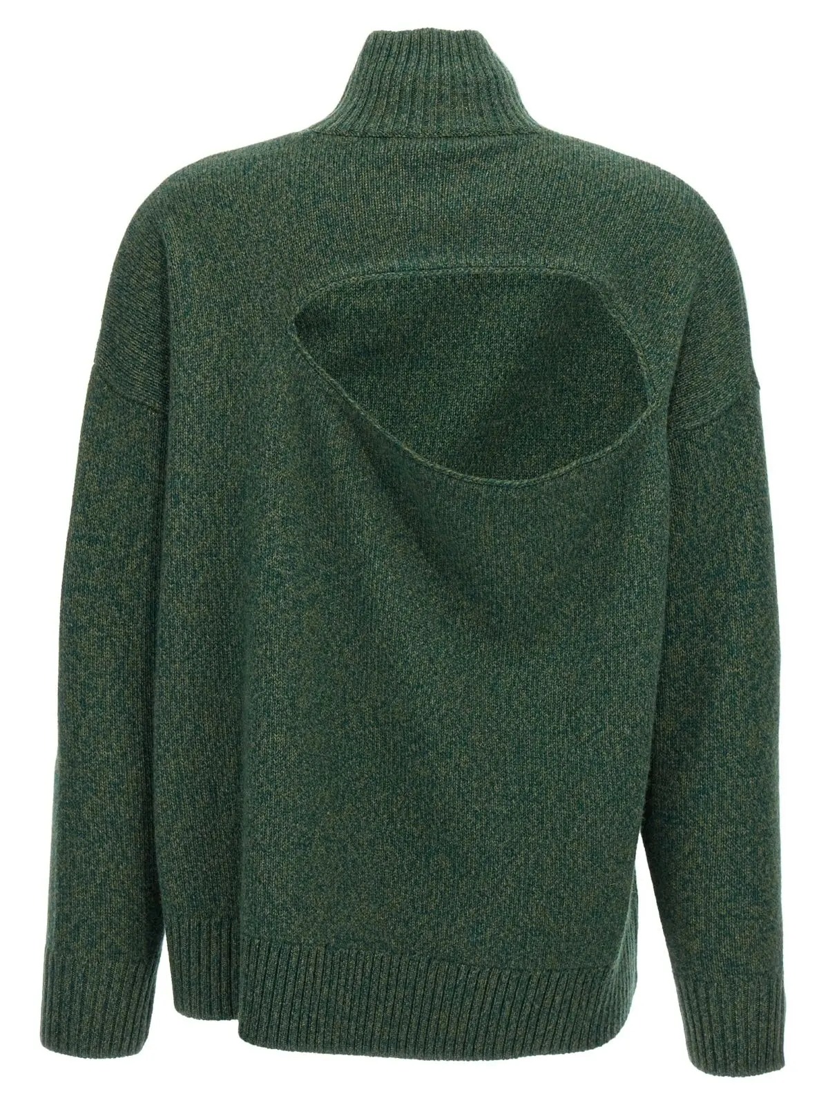 Светр Victoria Beckham Convertible Зелений 2 'Convertible' sweater 1424KJU005933ASPRUCEGREEN VICTORIA BECKHAM Green