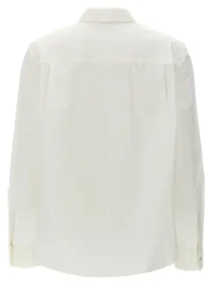 Pleated detail shirt 163363100 TORY BURCH White