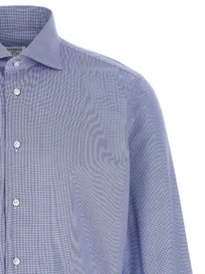 'Marechiaro' shirt Man BORRIELLO Light Blue