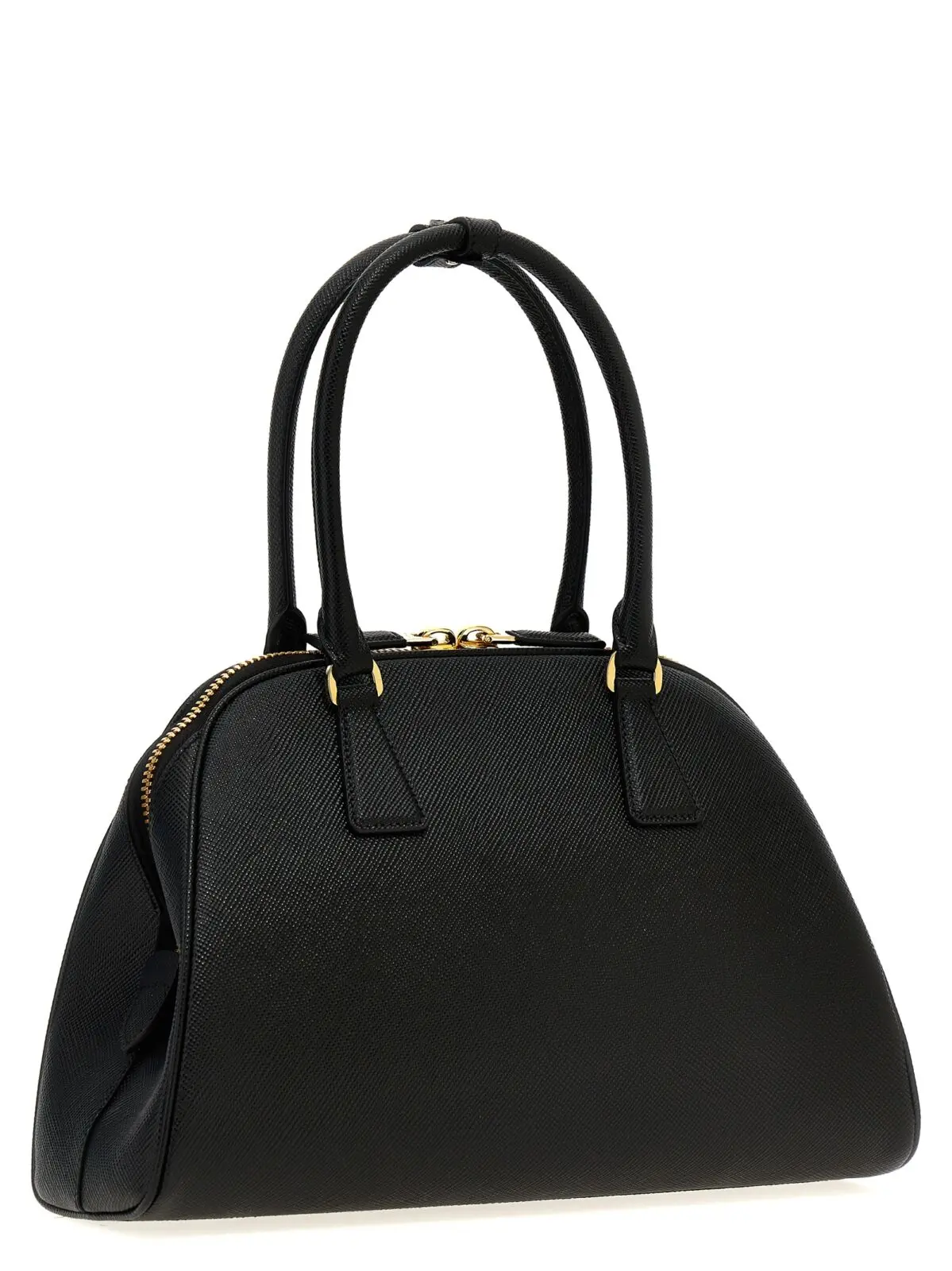 Середня сумка Prada Saffiano Чорна 2 Saffiano midi handbag 1BG537VMOM2A4AF0002 PRADA Black