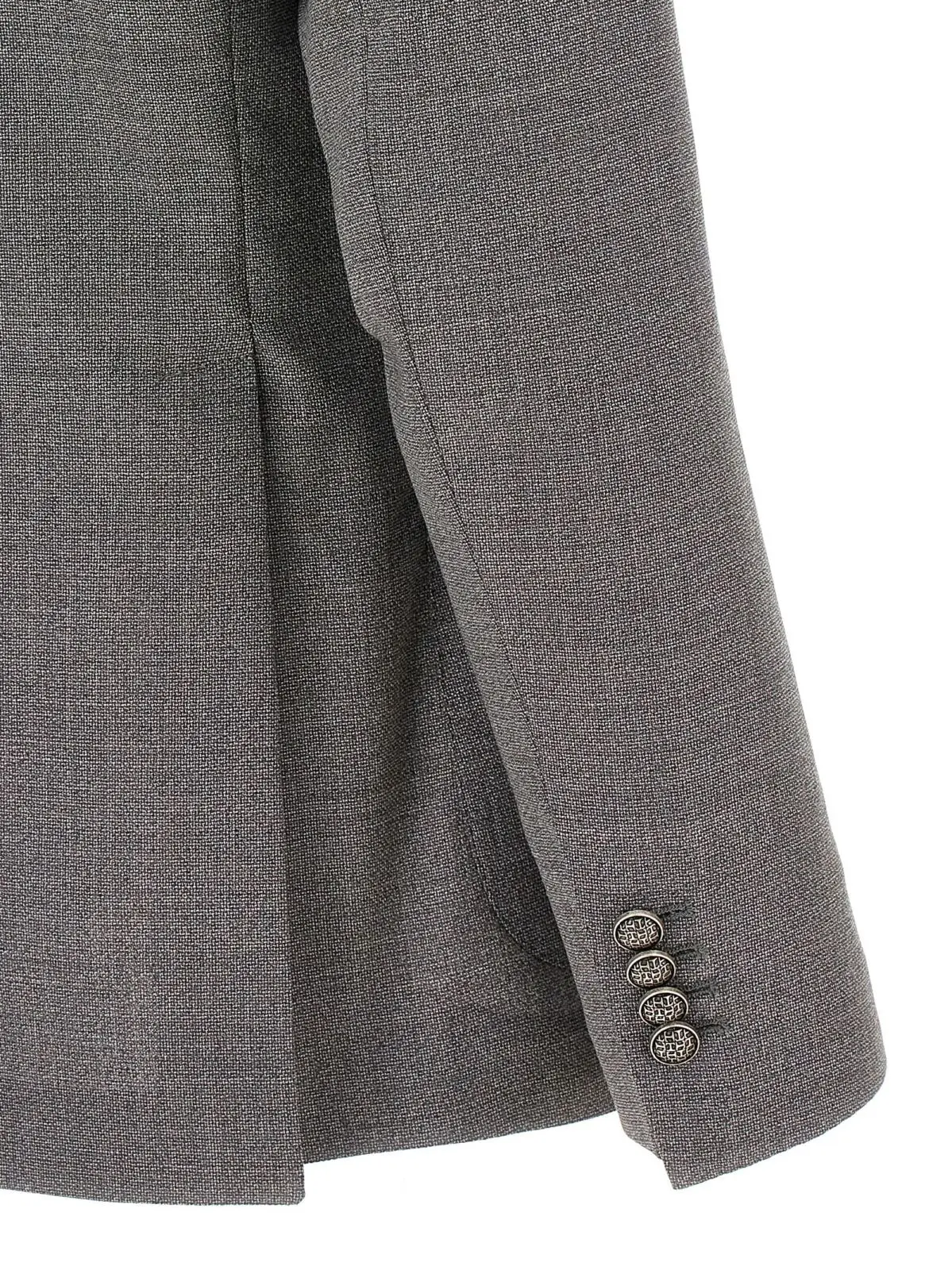 Піджак Montecarlo Tagliatore Сірий 4 'Montecarlo' blazer 99% virgin wool 1% elastane TAGLIATORE Gray