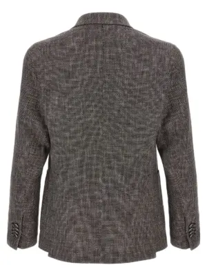 'Montecarlo' blazer 1SMC26KC90018EN892 TAGLIATORE Gray