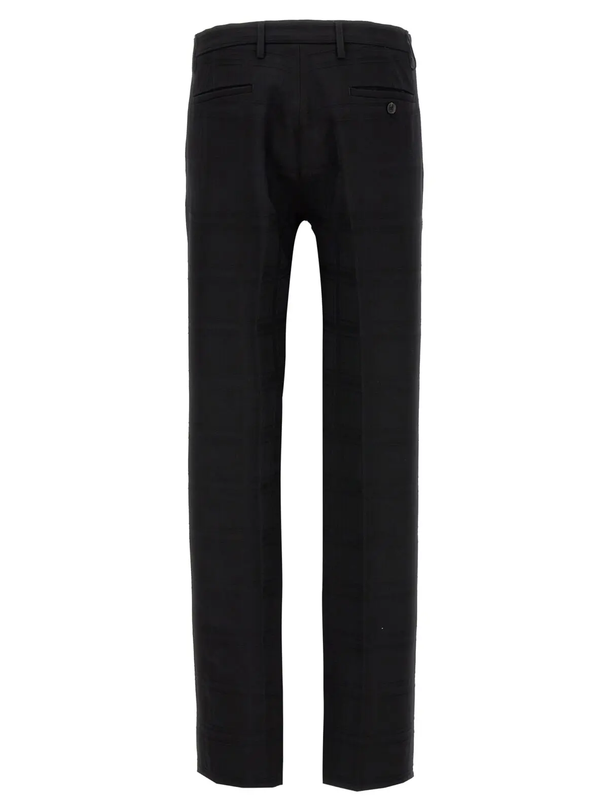 Штани з вовни в клітинку Etro Чорні 2 Check wool trousers 1W8260219001 ETRO Black
