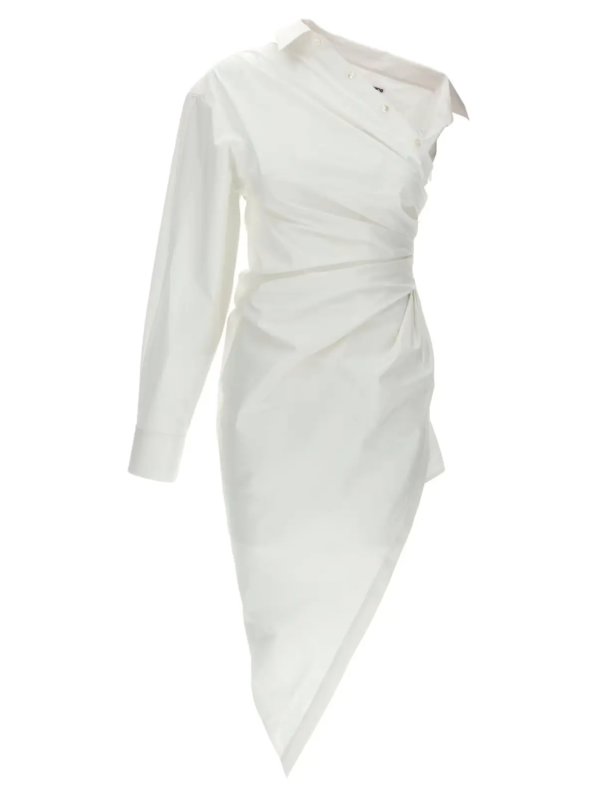 Сукня-сорочка Alexander Wang Біла 1 Asymmetrical shirt dress ALEXANDER WANG White