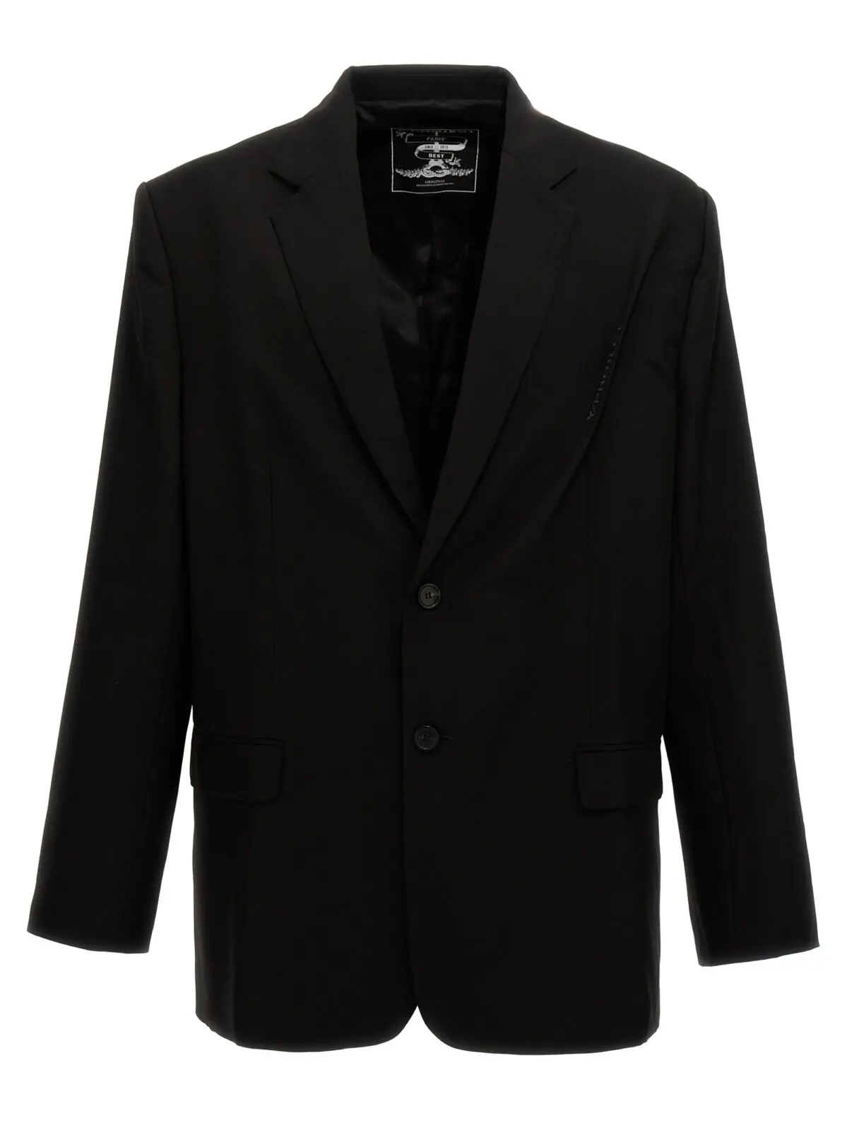 Піджак Pinched Logo Y/Project Чорний 1 'Pinched Logo' blazer Y/PROJECT Black