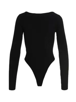 Cut-out bodysuit ADSS22BO04031473004 ANDREĀDAMO Black