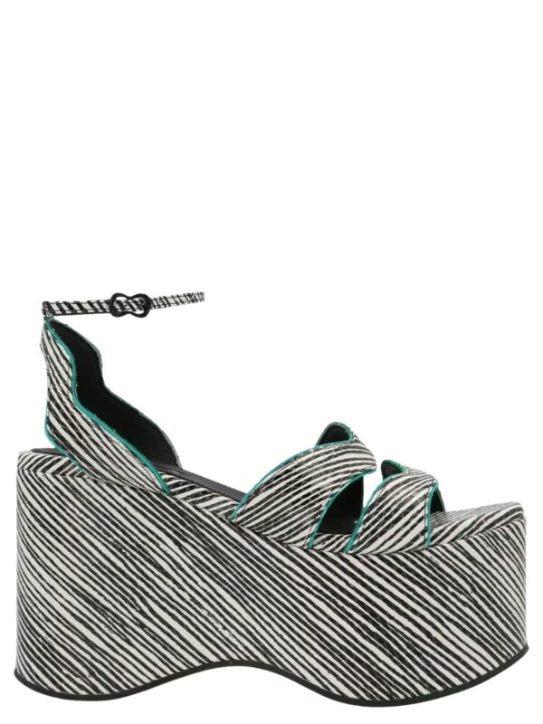 'Lill 15' sandals FREELANCE White/Black