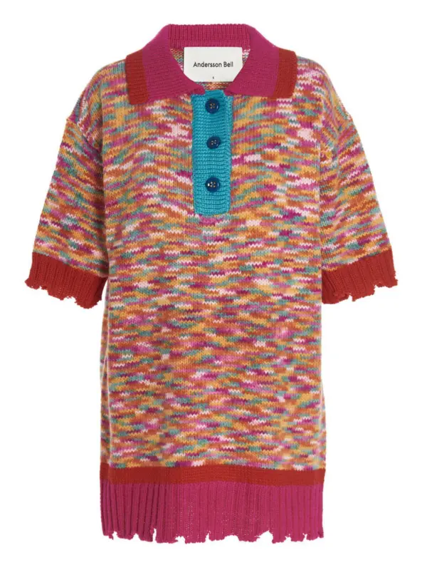 'Portela' polo shirt ANDERSSON BELL Multicolor