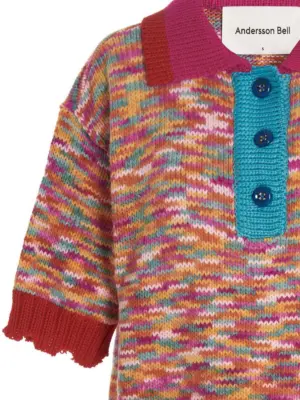 'Portela' polo shirt Woman ANDERSSON BELL Multicolor