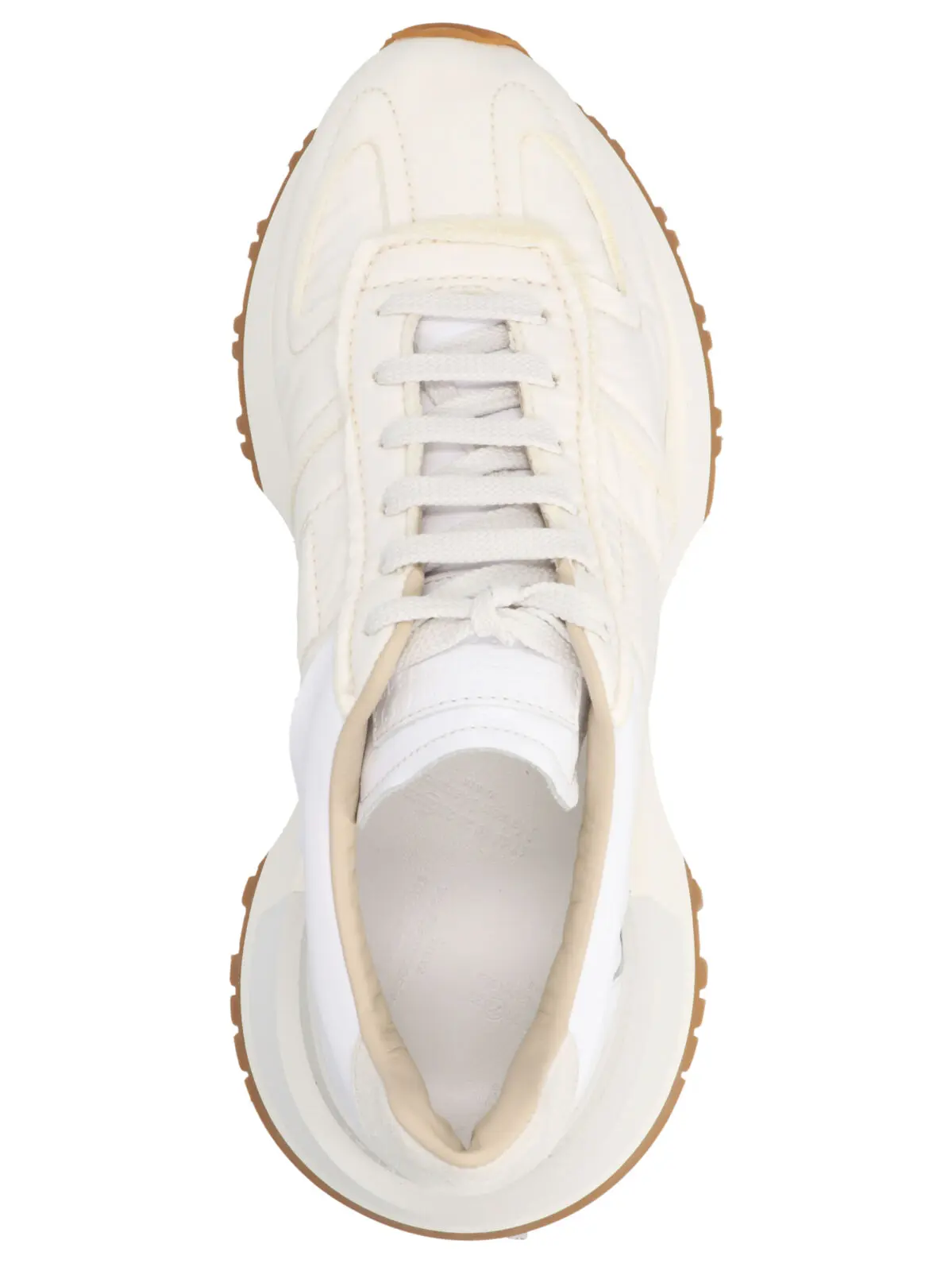 Кросівки Maison Margiela Leather Білі 3 Leather sneakers Woman MAISON MARGIELA White
