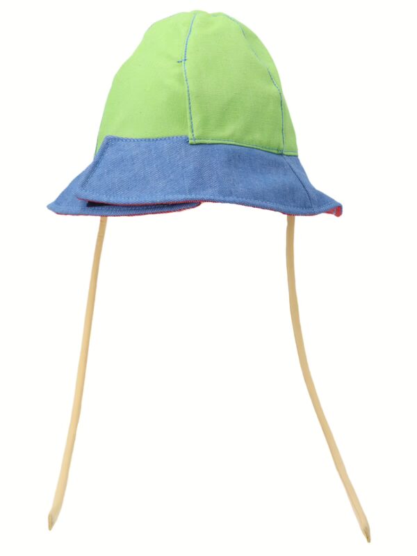 Multicolor denim bucket hat SUNNEI Multicolor
