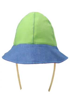 Multicolor denim bucket hat Man SUNNEI Multicolor