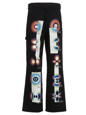 'Hydrogen Wave' pants 33MSFP002S922690399 MSFTSREP Black