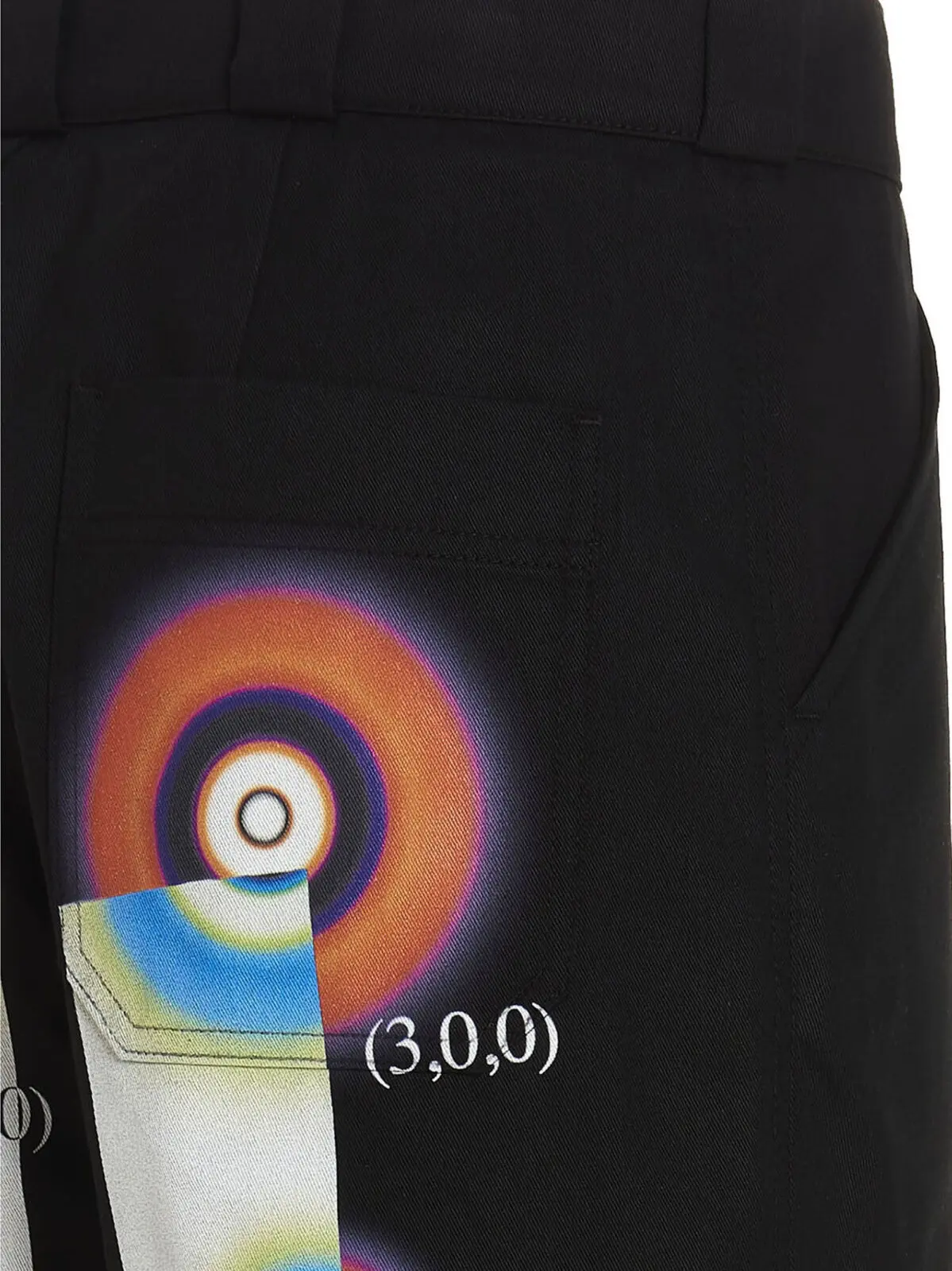 Штани Hydrogen Wave Msftsrep Чорний 4 'Hydrogen Wave' pants 100% cotton MSFTSREP Black