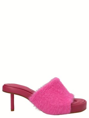 'Clay' mules JACQUEMUS Fuchsia
