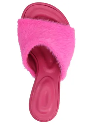 'Clay' mules Woman JACQUEMUS Fuchsia