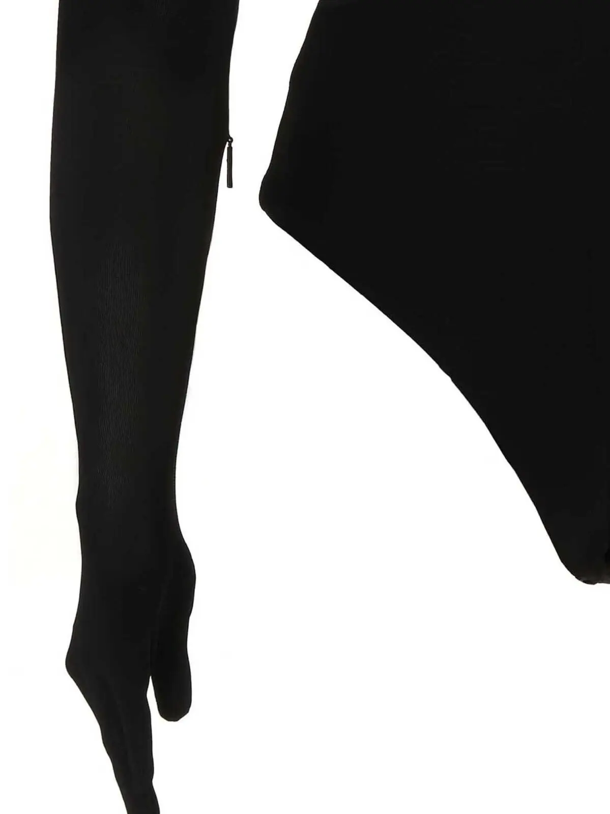 Боді у формі серця Ambush 4 'Heart Shaped Gloves' bodysuit 92% viscose 8% elastane AMBUSH Black