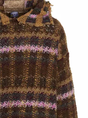 'Knitted Giant' hooded sweater Unisex VITELLI Multicolor