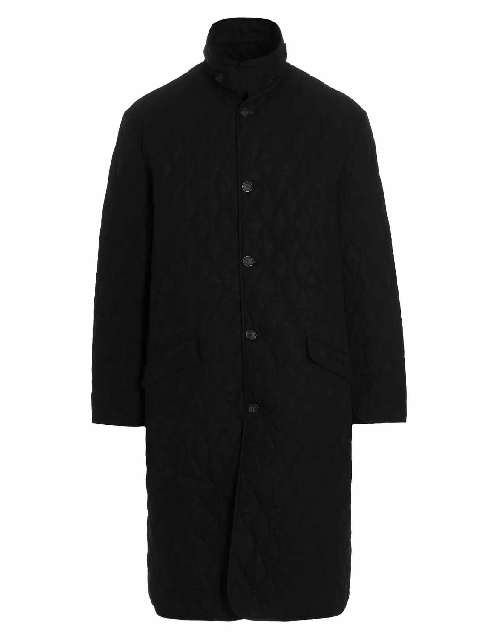 Пальто Quilted Hunter Vtmnts Чорне 3 'Quilted Hunter' coat Man VTMNTS Black