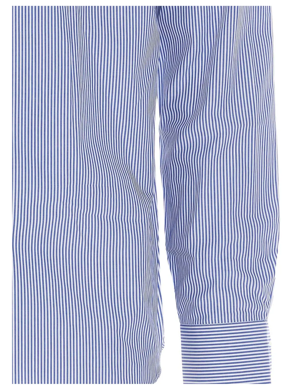 Сорочка Borriello бавовняна в смужку Блакитна 4 Striped cotton shirt 100% cotton BORRIELLO Light Blue
