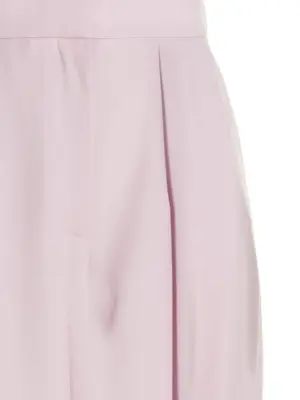 Pants with front pleats Woman MCQUEEN Pink