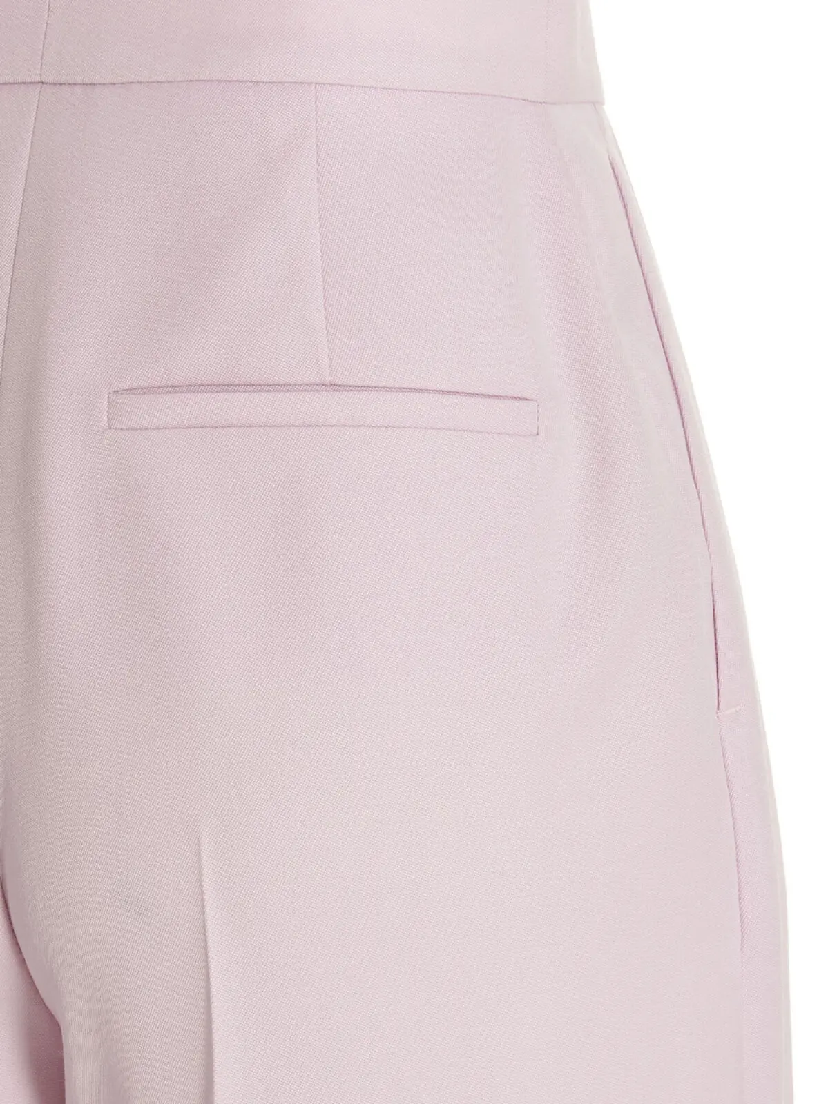 Штани з передніми складками Alexander Mcqueen 4 Pants with front pleats 100% wool MCQUEEN Pink
