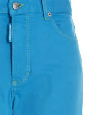 'Boston' jeans Woman DSQUARED2 Light Blue