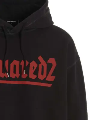 'Dsquared2' hoodie Man DSQUARED2 Black