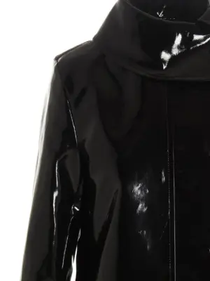 Vinyl trench coat Woman RAF SIMONS Black