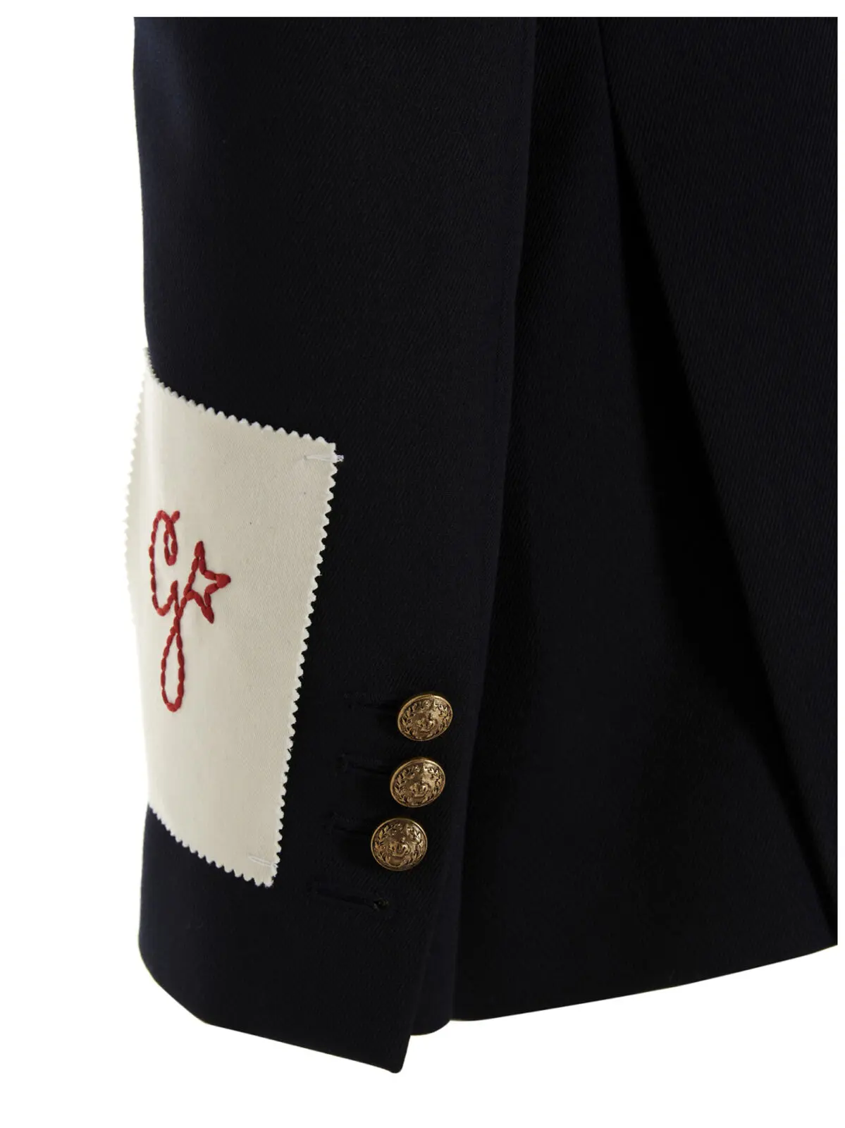 Піджак Golden Goose з подвійним брестом Синій 4 Double breast blazer jacket 66% polyester 34% virgin wool GOLDEN GOOSE Blue