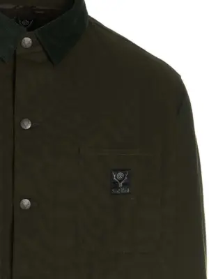 'Coverall' jacket Man SOUTH2 WEST8 Green