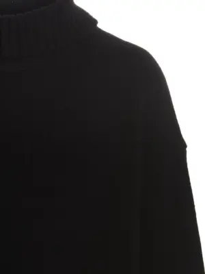 Cashmere blend sweater Woman JIL SANDER Black