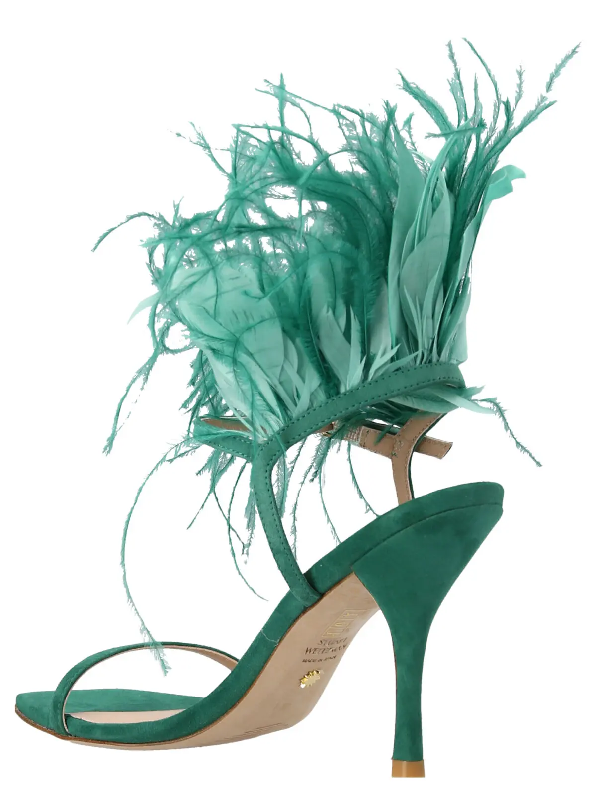 Босоніжки Stuart Weitzman Plume Зелені 2 'Plume' sandals SD582ESMERALDA STUART WEITZMAN Green
