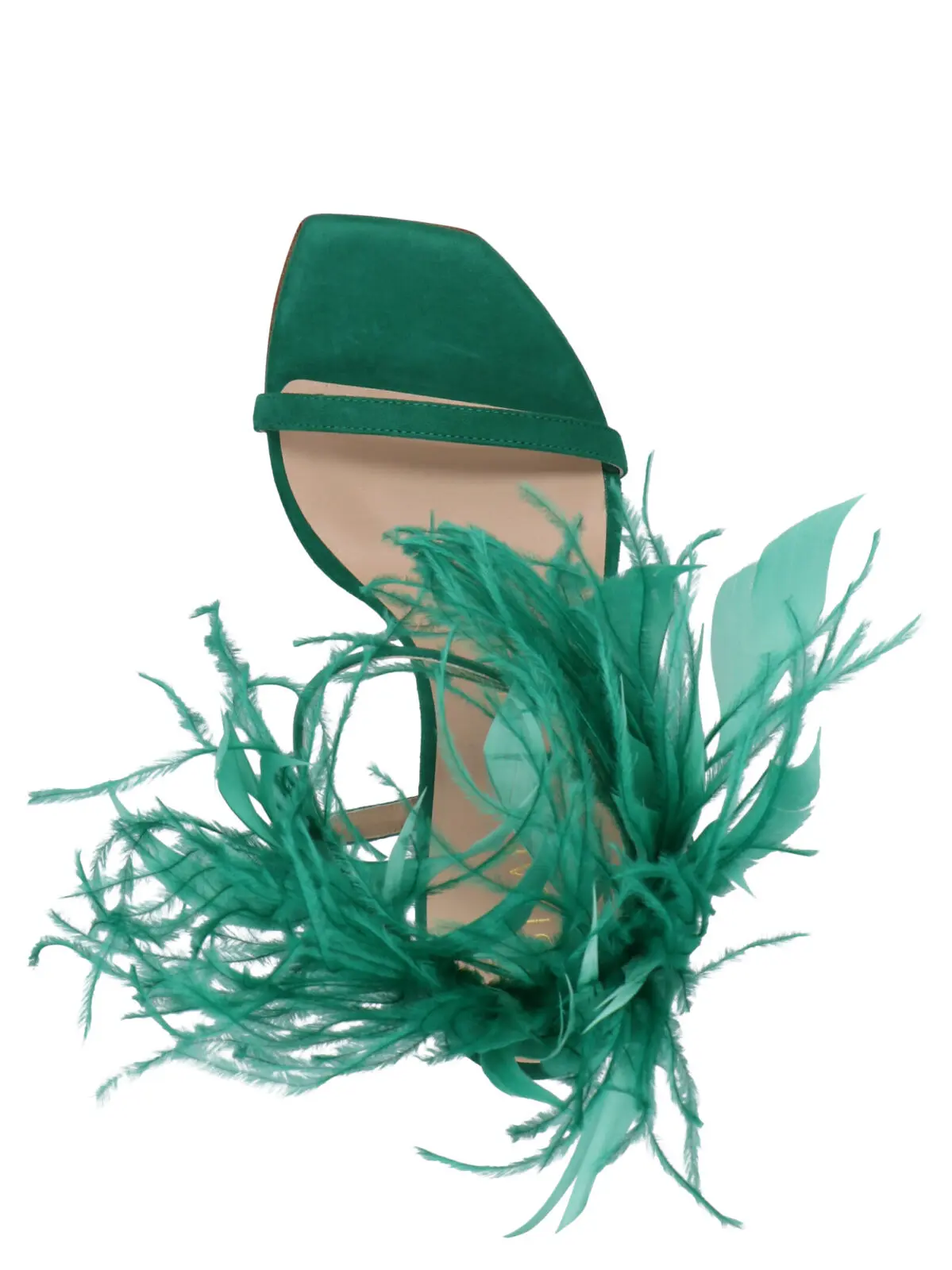 Босоніжки Stuart Weitzman Plume Зелені 3 'Plume' sandals Woman STUART WEITZMAN Green