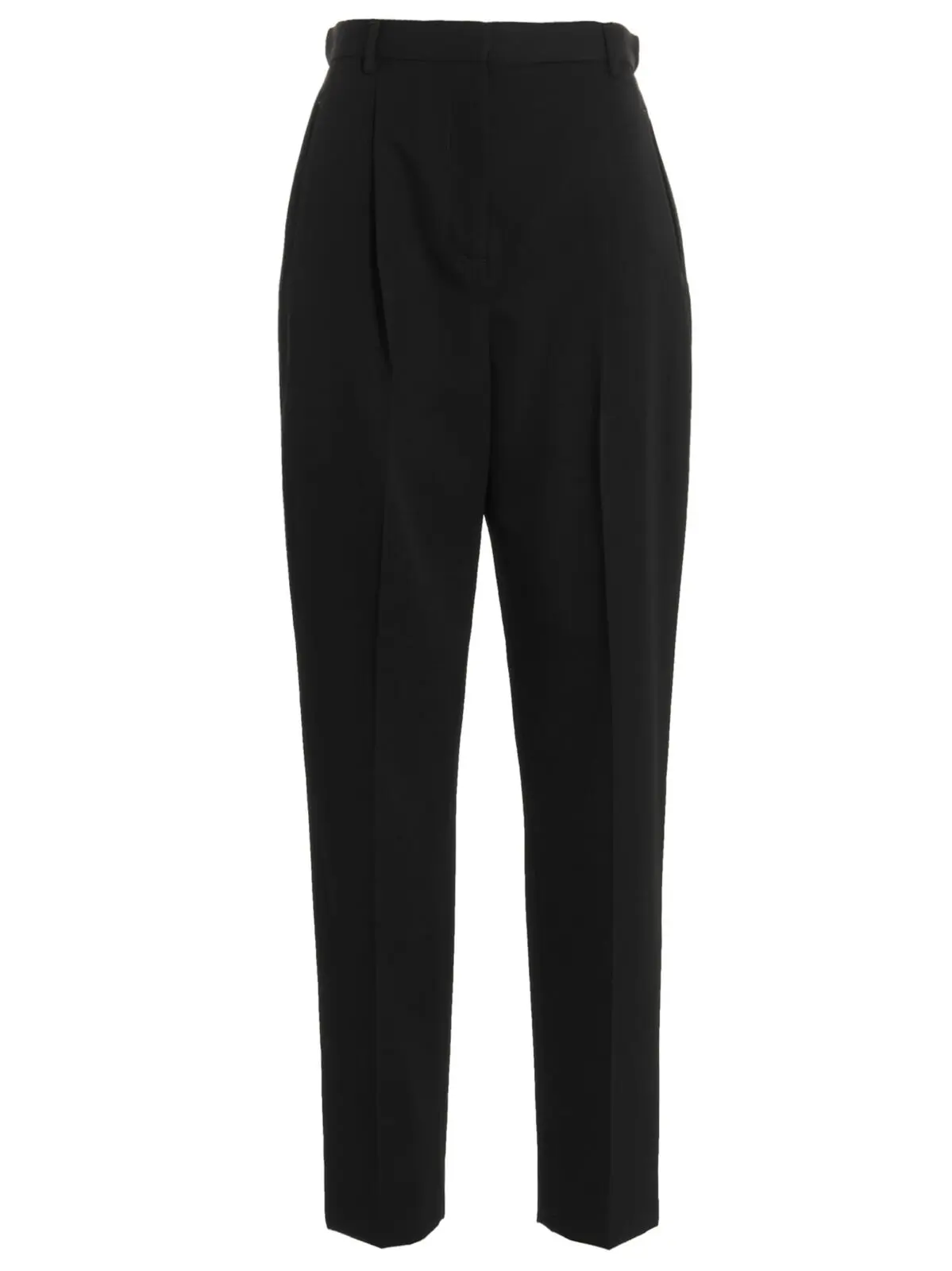Штани Wool twill Tory Burch Чорний 1 Wool twill pants TORY BURCH Black