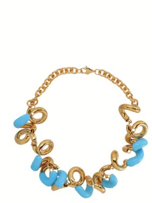 'Fusillo’ necklace SUNNEI Light Blue