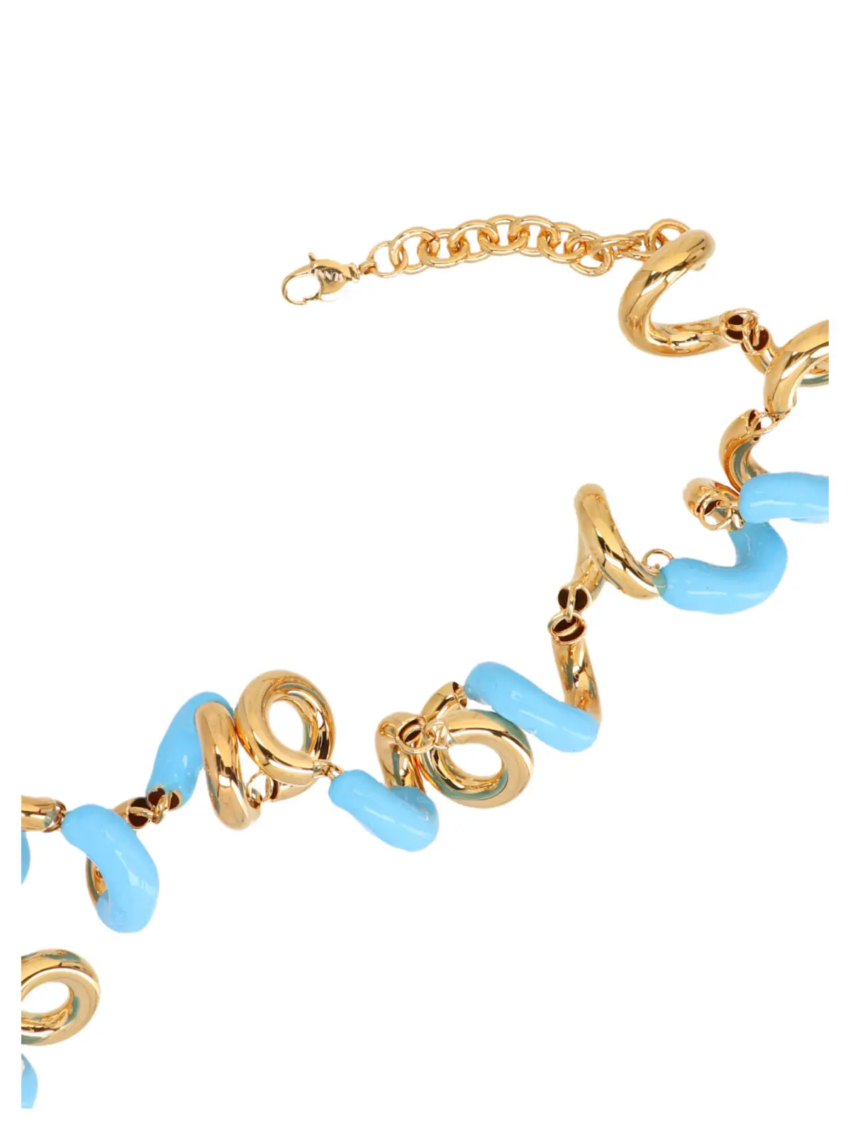 Кольє Fusillo Sunnei Блакитний 2 'Fusillo’ necklace CACCWJEW0207511 SUNNEI Light Blue