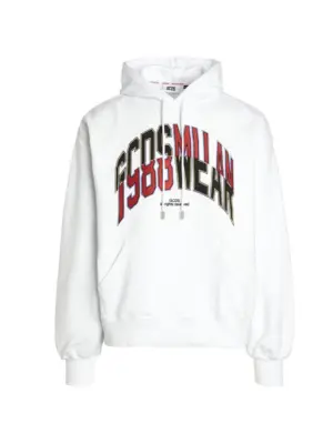 'College’ hoodie GCDS White