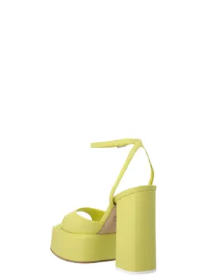 'Beth' sandals 323SC015O0770202LIME 3JUIN Green