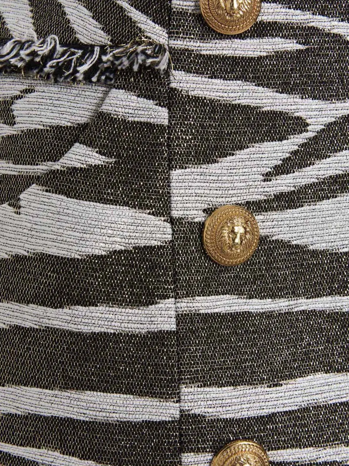 Спідниця Lurex Zebra Balmain Багатокольоровий 4 'Lurex Zebra' skirt 55% viscose 23% cotton 13% polyester 7% pm 2% other fibers BALMAIN Multicolor
