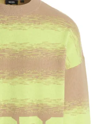 'GCDS Low Band Degradè' sweater Man GCDS Multicolor