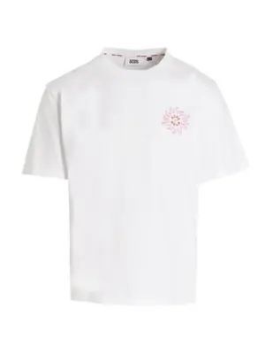 T-shirt 'Surfing Weirdo' GCDS White